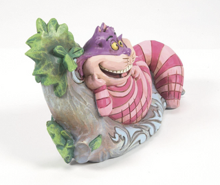 Enesco Disney Traditions "The Cat's Meow" Cheshire Cat on Tree 6001274