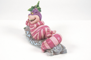 Enesco Disney Traditions "The Cat's Meow" Cheshire Cat on Tree 6001274