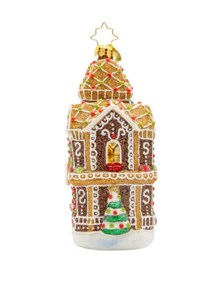 Pre-Order Christopher Radko 5.5" Gingerbread Manor House Ornament 1022484