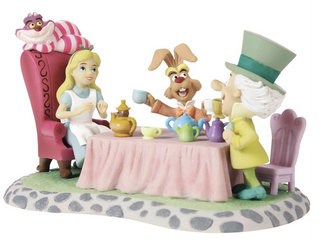 Precious Moments Alice in Wonderland Tea Party Figurine 241704