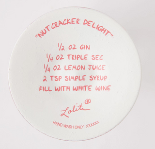 Lolita Pastel Nutcracker Delight Wine Glass  6017411