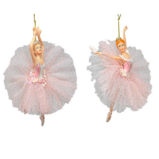 Pre-Order Ballet Pink Ballerina En Pointe Ornament Set