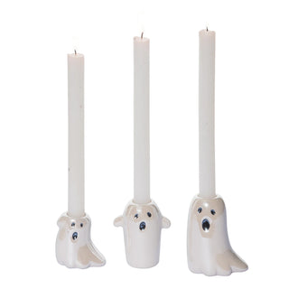 Pre-Order Tapered Ghost Candle Holder Set TH01681