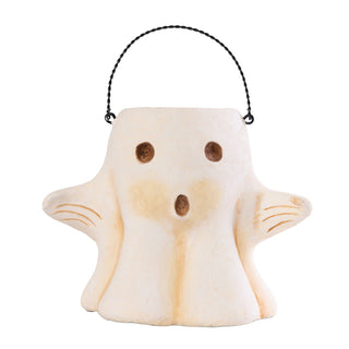Paper Mache Ghost Bucket TH02517