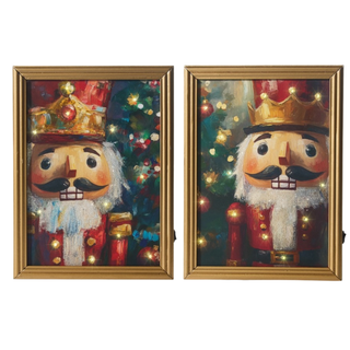 Pre-Order Framed Holiday Nutcracker Lit Print Wall Art 4616450