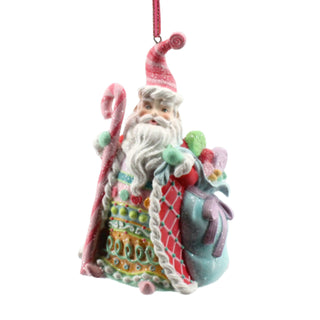 Candy Santa Ornament 29-29749 North Pole Sweet Shoppe