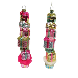 Pre-Order December Diamonds Bright Stacked Gifts Ornament Set 29-30231