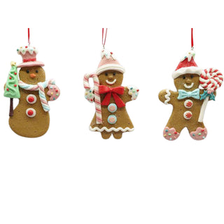 Holiday Sweets Gingerbread Ornaments Set