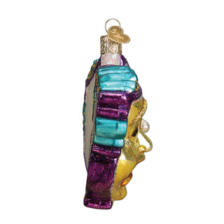 Comedy And Tragedy Mardi Gras Mask Ornament 36195