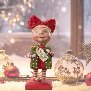 Debra Schoch Surprise Package Girl Christmas Figure HH3932