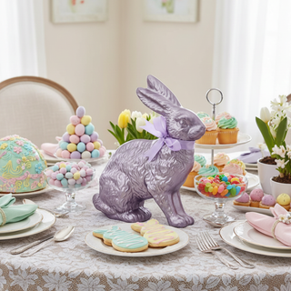 Pre-Order Purple Foil Chocolate Bunny MT26779