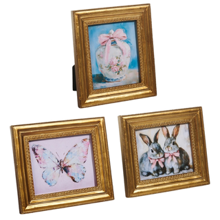 Pre-Order Pastel Easter Springtime Framed Art Set 4621331