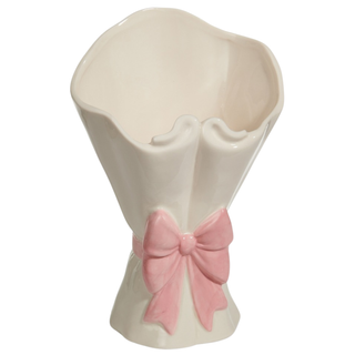 Pre-Order Pink Bow Planter 4616076 Easter
