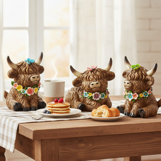 Springtide Highland Cow Set 66121