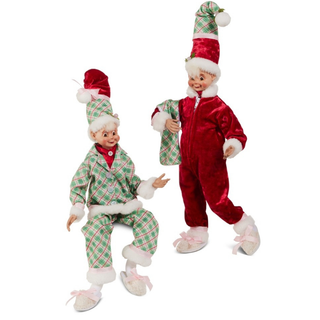Pre-Order Sugar and Spice Pajama Posable Elf Set 4602647