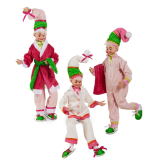 Pre-Order Neon Noel Pajama Posable Elf Set 4602318