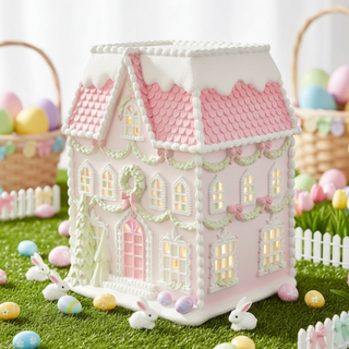 Pre-Order Christmas Pastel Led Patisserie Pink House 29-30606