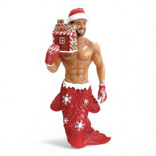 Pre-Order Merman Gingerbread Santa 55-55518 Mermen Collection
