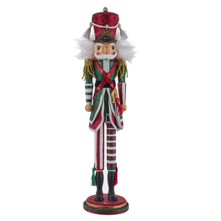 Hollywood Nutcrackers™ Tall Skinny Soldier Nutcracker-Green HA0460-B