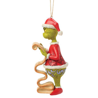Jim Shore Dr Suess Collection - Grinch with List Ornament 6019146