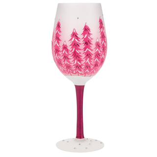 Lolita Perfectly Pink Christmas Wine Glass 6019157