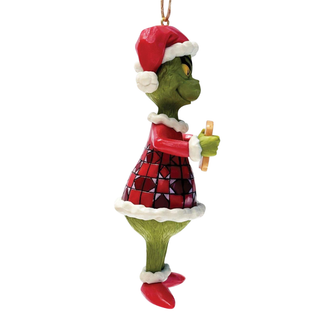 Jim Shore Dr Suess Collection - Feelin' Grinchy Grinch PVC Ornament 6019287