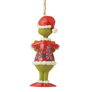 Jim Shore Dr Suess Collection - Feelin' Grinchy Grinch PVC Ornament 6019287
