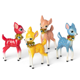 Park Hill Retro Deer Light Pink, Hot Pink, Gold Blue XAB30068