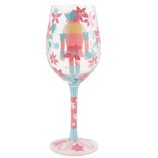Lolita Pastel Nutcracker Delight Wine Glass  6017411