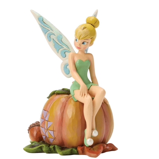 Jim Shore Disney Traditions Tinker Bell on Pumpkin 6017943