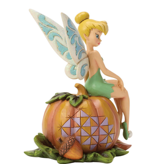 Jim Shore Disney Traditions Tinker Bell on Pumpkin 6017943