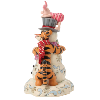 Jim Shore Disney Traditions - Pooh & Friend Snowman Figurine 6018716