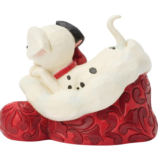 Jim Shore Disney Traditions - 101 Dalmatian Santa Hat 6018719