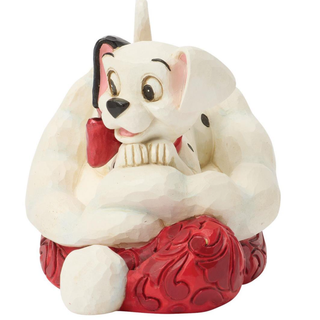 Jim Shore Disney Traditions - 101 Dalmatian Santa Hat 6018719