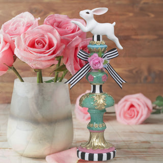 Pre-Order Spring 2026 Whimsical Resin Easter Topiary w/ Bunny & Bow