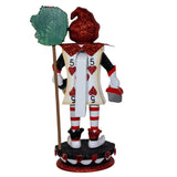 Kurt Adler Alice in Wonderland Hollywood Nutcrackers™ Card Soldier Nutcracker 5 of Hearts