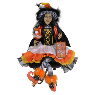 Karen Didion Boos and Candy Corn Witch HA26-24