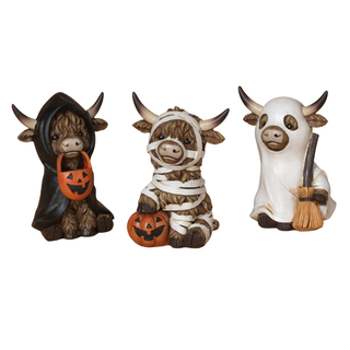 Pre-Order Halloween Highland Cow Trick or Treater Set 2797280