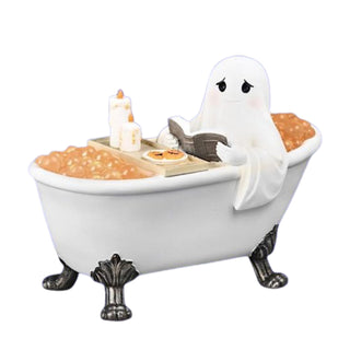 Pre-Order Ghost w/LED Candle in Bath