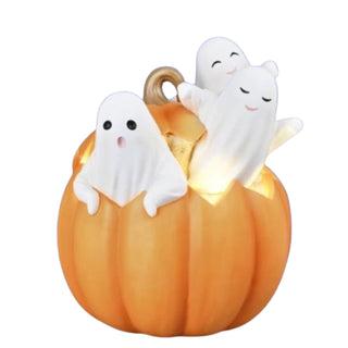 Pre-Order Ghost Trio w/LED Pumpkin