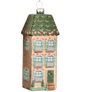 Pre-Order Sweet Living City Building House Glass Ornament 4622214
