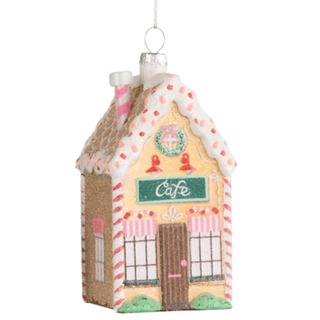 Pre-Order Sweet Living Cafe House Glass Ornament 4622214