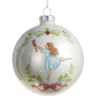 Pre-Order Nutcracker Suite Ball Ornament 4625279-Clara