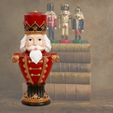 Soldier Nutcracker Resin Shelf Decor, 12 inches