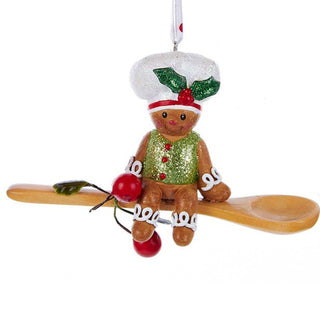 Gingerbread Baking Tool Ornament Spatula Spoon Rolling Pin H5024