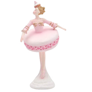 Pink Christmas Cake Ladies Dancing 29-29523 Nutcracker Sweet Shoppe