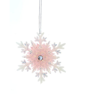 Luminosity Glow In the Dark Snowflake Ornament T3735