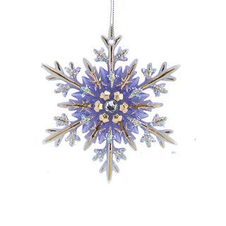 Luminosity Glow In the Dark Snowflake Ornament T3735