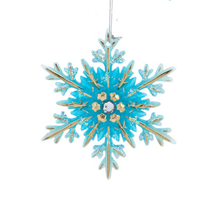 Luminosity Glow In the Dark Snowflake Ornament T3735