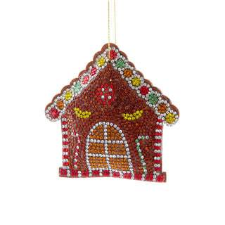 Bedazzled Retro Disco Gingerbread Snowman Christmas Tree F2378